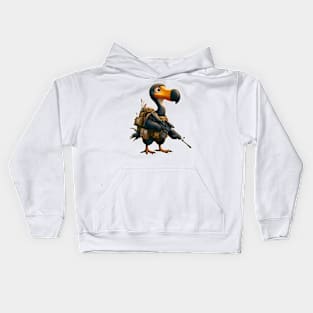 Tactical Dodo Bird Kids Hoodie